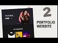 How To Design A Responsive Portfolio Website Using HTML CSS JavaScript Part 2