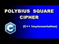 Polybius Square Cipher C Implementation