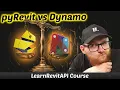 Revit API Code Difference in pyRevit vs Dynamo EP
