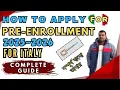 Pre-Enrollment Process 2025 in Italy EXPLAINED - How to Apply for Summary-Watch This Before You Apply