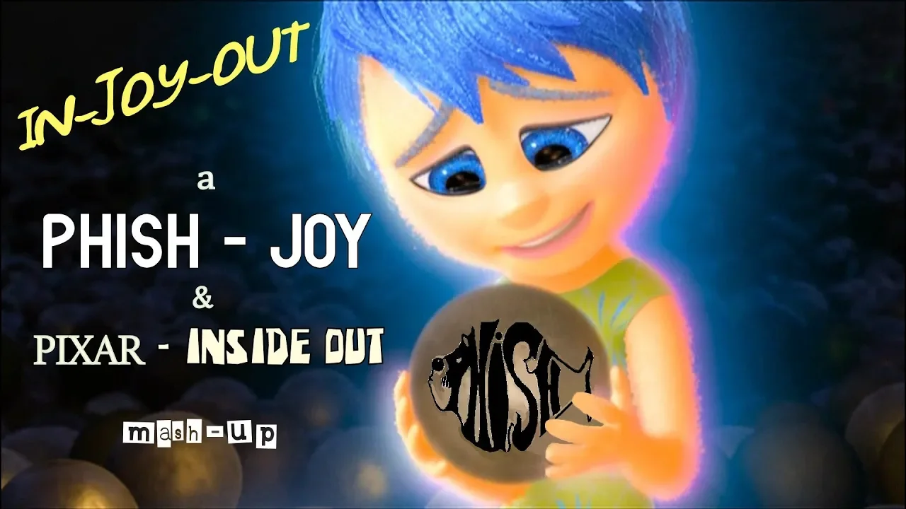PHISH Joy & DISNEY PIXAR Inside Out mash-up  #Phish #Disney #Pixar #video #music