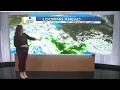 Storms to the west clear dry elsewhere