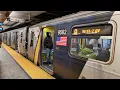 NYC Subway R160 Q Train Running in December 2025 NYS Wrapped