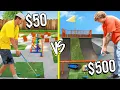 50 VS 500 MINI GOLF COURSES