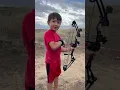 Download Lagu 6 year olds First Compound Bow!