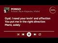 Rvssian, Rauw Alejandro, Wizkid - PONGO (Letra/Lyrics)