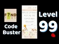 Code Busters Level 99 Walkthrough All Puzzle Solutions Solutionguruji