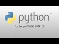 For Loop in Python with Real World Example Python Tutorials For Beginners in 2021 Learn To Code
