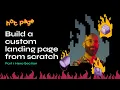 Download Lagu Build a  custom landing page from scratch part 1