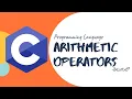 Arithmetic Operators in C programming language in telugu by Telugu Techcave