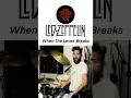 "When the Levee Breaks" by Led Zeppelin on Drums with Mike Fix! 🚀