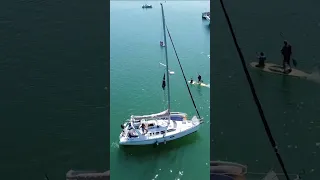 ⚓️ Anchoring my Sailboat ⛵️