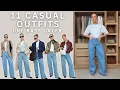 11 CASUAL OUTFITS WITH JEANS FOR SPRING 2025