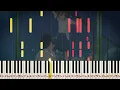【楽譜あり】花に亡霊/ヨルシカ（ピアノソロ中級～上級）アニメーション映画『泣きたい私は猫をかぶる』主題歌【ピアノアレンジ楽譜】Ghost In A Flower/Yorushika