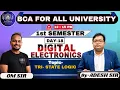 BCA 1st Semester Digital Electronics Day 18 TRI-STATE LOGIC Complete Explanation