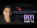 DeFi Solidity Smart Contract Audit Tips Smart Contract Auditing Guide