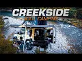 Lagu CREEKSIDE Sound Made Me Forget Time (Solo Car Camping ASMR)