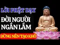 Download Lagu LỜI PHẬT DẠY: ĐỜI NGƯỜI NGẮN NGỦI LẮM - ĐỪNG NÊN TẠO KHỔ ĐAU