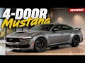 A 4-Door Mustang Ford Just Showed Dealers