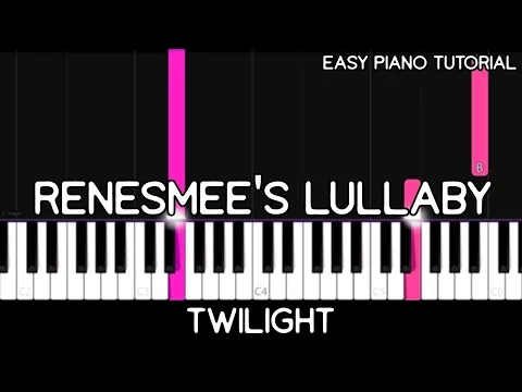 Download MP3 Twilight - Renesmee's Lullaby (Easy Piano Tutorial)