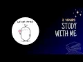 2-Hour Study With Me Pomodoro Timer 2x50 Deep Focus Productivity Relaxing Music
