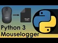 Interactive Mouse Event Logger in Python