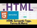 HTML Semantics Forms and More - A Basic Beginner s Guide Project PassionSite Episode 5