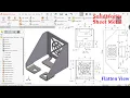 SolidWorks Sheet Metal Exercise-Bracket