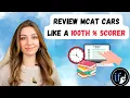 I Scored a 526 on the MCAT - How I Review CARS Questions