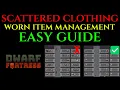 GET RID OF CLOTHING - Guide Dwarf Fortress