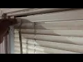 How to take down blinds