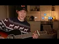 How To Play "Beneath Oak Trees" by Dylan Gossett! Easy Guitar Tutorial