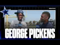 George Pickens talks contract negotiations with Cowboys reveals his favorite catches from last year
