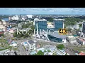 Kuching Sarawak City in Malaysia by drone