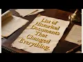 List of Historical Documents That Changed Everything