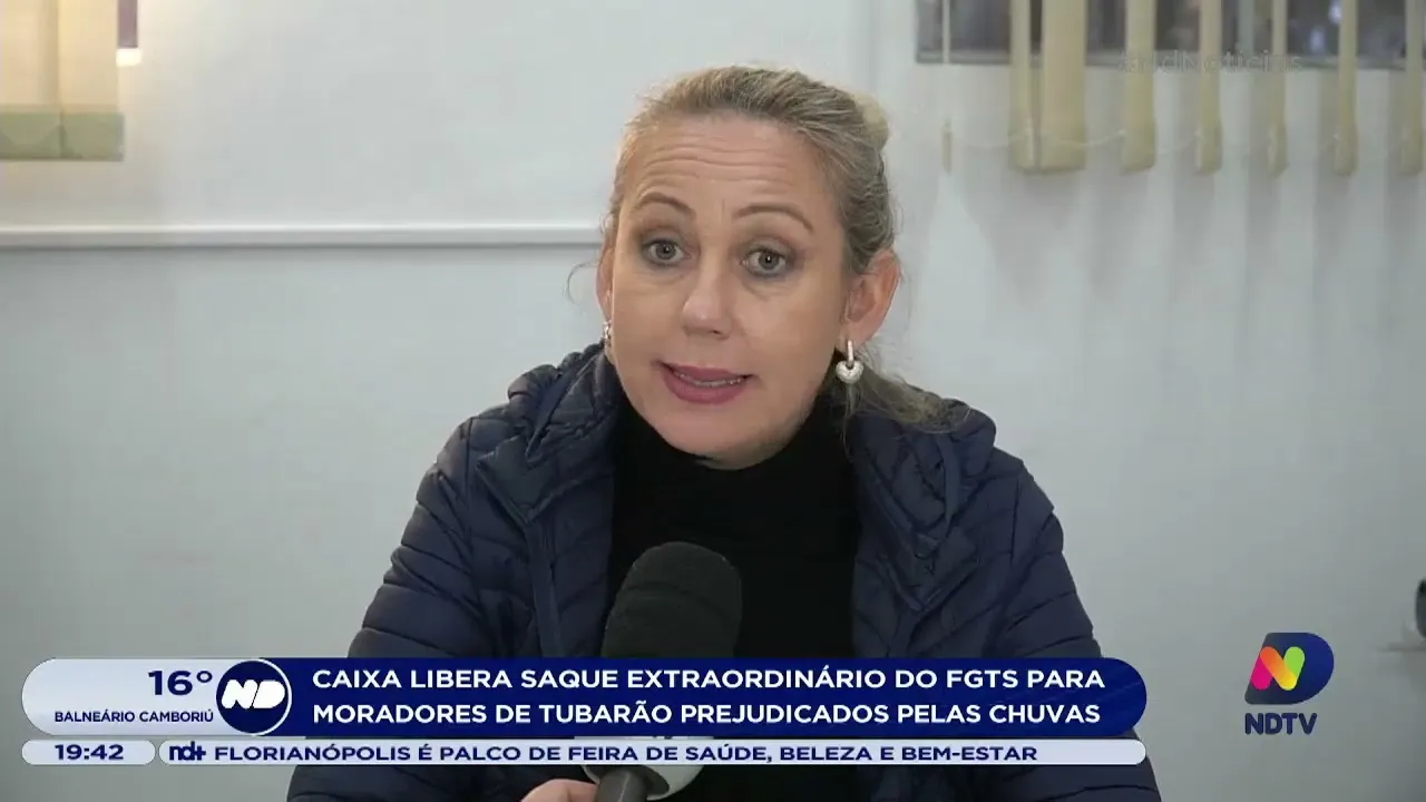 Caixa libera saque do FGTS para moradores prejudicados pela chuva
