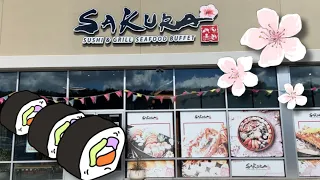 Sakura Buffet Restaurant I PinoyFam in America Vlog