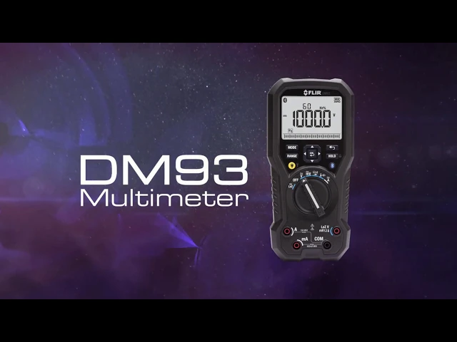 Thumbnail for the FLIR DM93 Digital Multimeter video