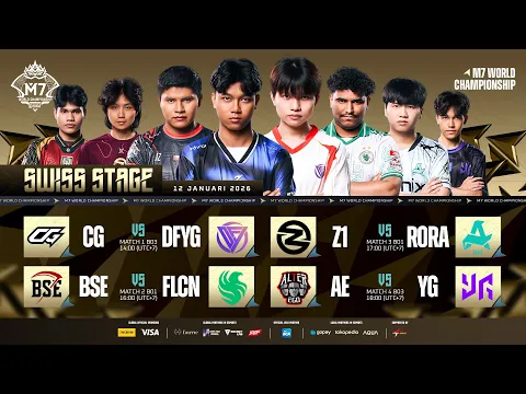 Video Thumbnail: 🔴 LIVE | SWISS STAGE HARI 3 | M7 World Championship | (ID)