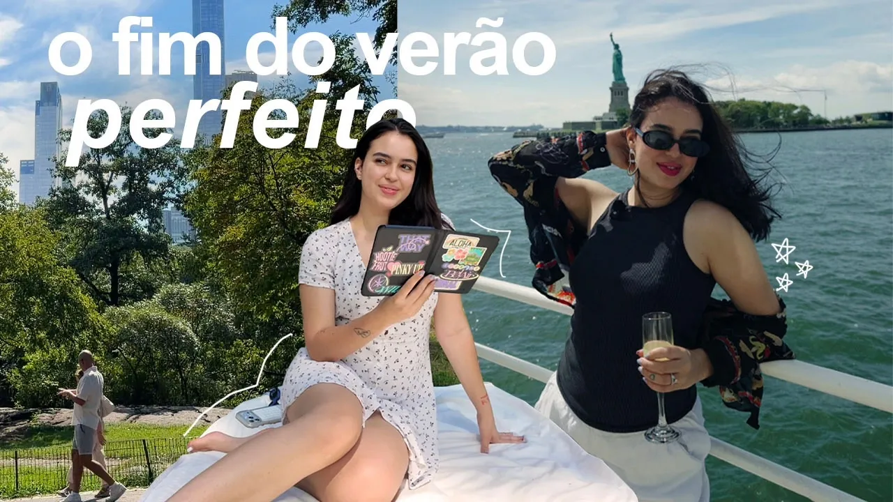 últimos dias quentes em nova york, cruzeiro e meu restaurante favorito