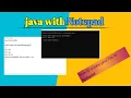 create java file in Notepad java coding Notepad javac java