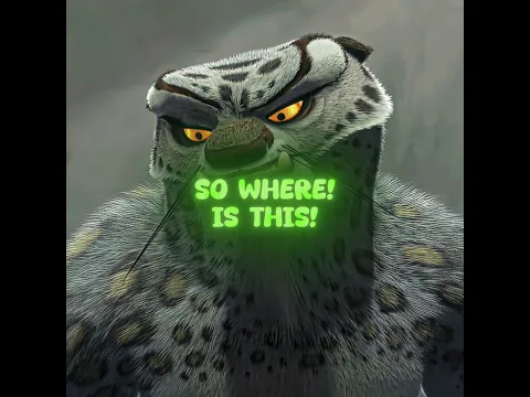 Did I Scare Him Off 😳 | Tai Lung Revenge | #edit #shorts #tailung