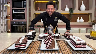 المطعم مع الشيف محمد حامد حلقة خاصة عن طريقة عمل كيك ريد فيلفت شوكولاتة 