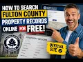 How to search Fulton County property records online for free