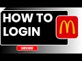 How to Login McDonald s Australia Step-by-Step App Sign In Guide 2026