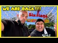 IS IT CROWDED AT SIX FLAGS Roller Coasters Theme Park