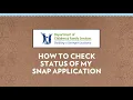How To Check The Status Of My SNAP Application - Vietnamese Subtitles