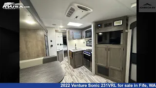 Beautiful 2022 Venture Sonic Travel Trailer RV For Sale in Fife WA RVUSA com