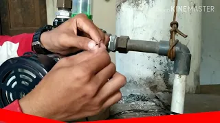 cara menyambungkan kabel otomatis ke pompa air dan menghubungkan ke listrik