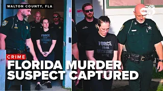 Florida murder suspect captured after nearly 2 months on the run